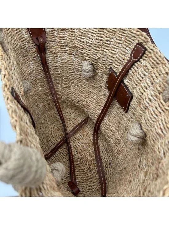 Prada Straw Handbag Beige - Picture 12 of 15